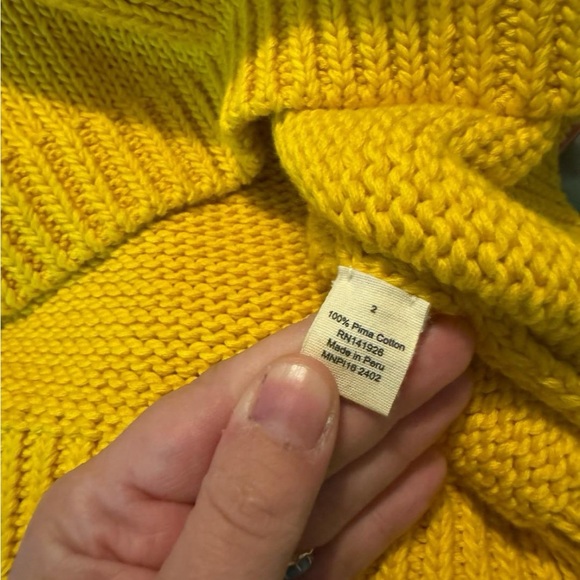 Misha and Puff Box Vest Pima cotton sunny yellow - Picture 5 of 6